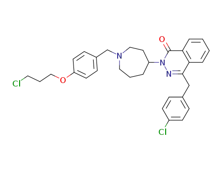 4-[(4-chlorophenyl)methyl]-2-[1-({4-[(3-chloropropyl)oxy]phenyl}methyl)hexahydro-1H-azepin-4-yl]-1(2H)-phthalazinone