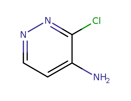 Molecular Structure of 55928-83-1 (4-AMINO-3-CHLOROPYRIDAZINE)