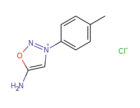 1,2,3-Oxadiazolium, 5-amino-3-(4-methylphenyl)-, chloride