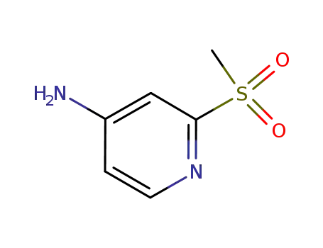 2- (메틸 설 포닐) -4- 피리딘 아민