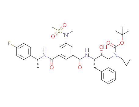 C<sub>36</sub>H<sub>45</sub>FN<sub>4</sub>O<sub>7</sub>S