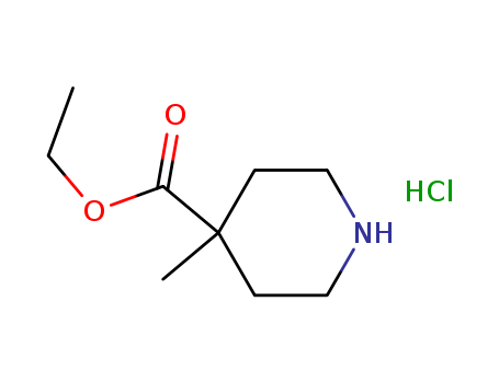 Ethyl 4-methylpiperidine-4-carboxylate hydrochloride