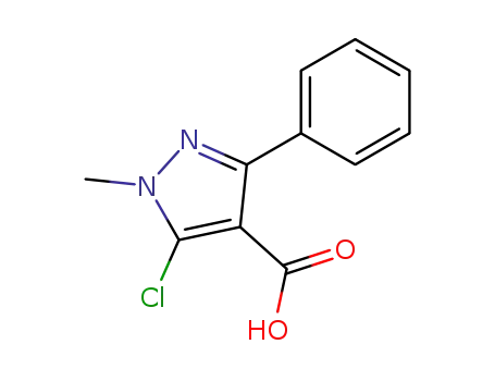 5-Chloro-1-Methyl-3-Phenyl-1H-Pyrazole-4-Carboxylic Acid