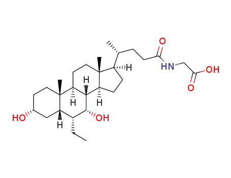 Molecular Structure of 863239-60-5 (glycin-obeticholic acid conjugate)