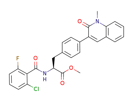 Molecular Structure of 554418-86-9 (C<sub>27</sub>H<sub>22</sub>ClFN<sub>2</sub>O<sub>4</sub>)