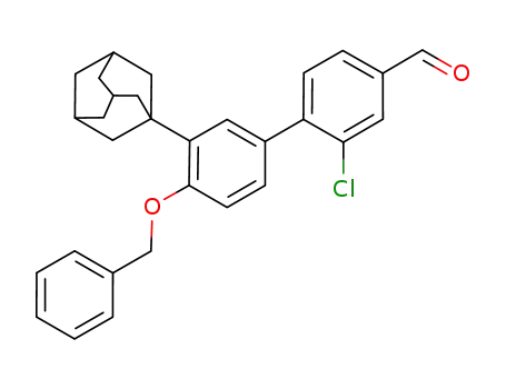 4-[3'-(1-adamantyl)-4'-benzyloxyphenyl]-3-chlorobenzaldehyde