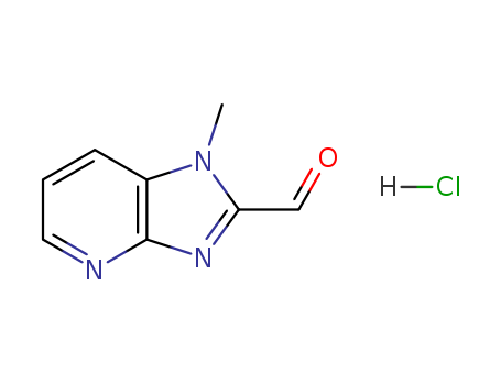 1H-Imidazo[4,5-b]pyridine-2-carboxaldehyde, 1-methyl-, hydrochloride