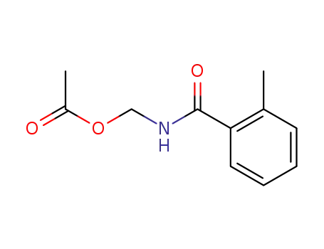 [(2-methylbenzoyl)amino]methyl acetate