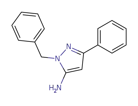 1-benzyl-3-phenyl-1H-pyrazol-5-amine
