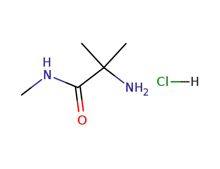 Molecular Structure of 84827-06-5 (2-Amino-N,2-dimethylpropanamide hydrochloride)