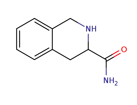Molecular Structure of 112794-29-3 (1,2,3,4-Tetrahydroisoquinoline-3-carboxamide)