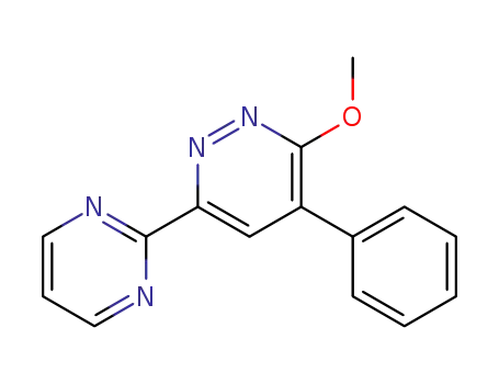 3-Methoxy-4-phenyl-6-(2-pyrimidinyl)pyridazine