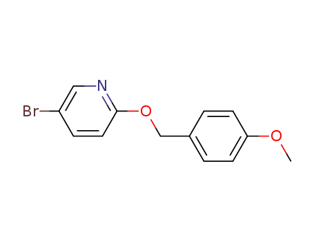 Molecular Structure of 663955-79-1 (5-Bromo-2-(4-methoxybenzyloxy)pyridine)