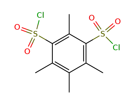 Molecular Structure of 97997-76-7 (2,4,5,6-TETRAMETHYLBENZENEDISULFONYL DICHLORIDE)