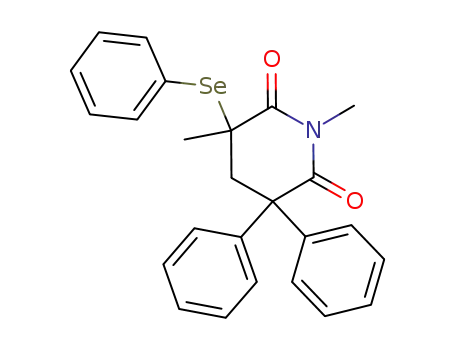 1,3-dimethyl-5,5-diphenyl-3-(phenylselenyl)piperidine-2,6-dione