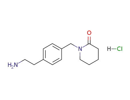 1-[4-(2-aminoethyl)benzyl] piperidin-2-one hydrochloride
