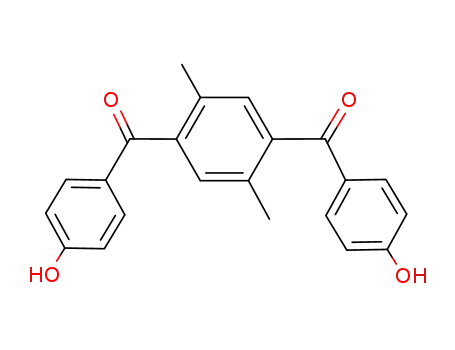 2,5-bis(p-hydroxybenzoyl)-p-xylene