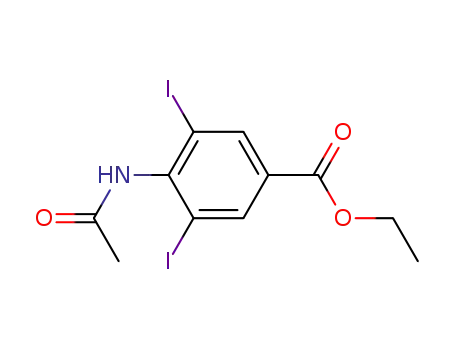 ethyl 4-acetamido-3,5-diiodobenzoate