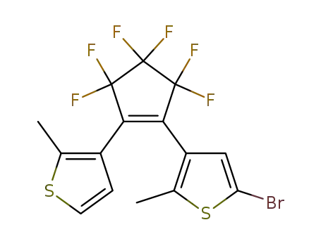 Thiophene,
5-bromo-3-[3,3,4,4,5,5-hexafluoro-2-(2-methyl-3-thienyl)-1-cyclopenten-
1-yl]-2-methyl-
