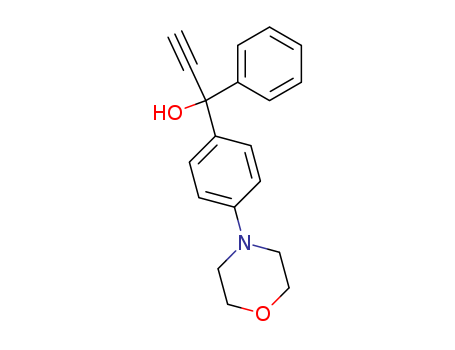Benzenemethanol, a-ethynyl-4-(4-morpholinyl)-a-phenyl-