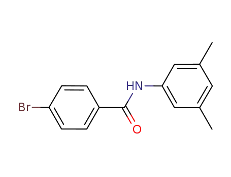 Molecular Structure of 346663-67-0 (4-bromo-N-(3,5-dimethylphenyl)benzamide)