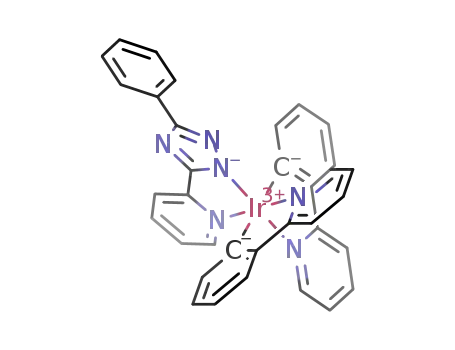bis(2-phenylpyridine)[3-(2-pyridyl)-5-phenyl-1,2,4-triazole]iridium(III)