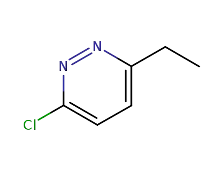 Molecular Structure of 98198-61-9 (3-CHLORO-6-ETHYL-PYRIDAZINE)