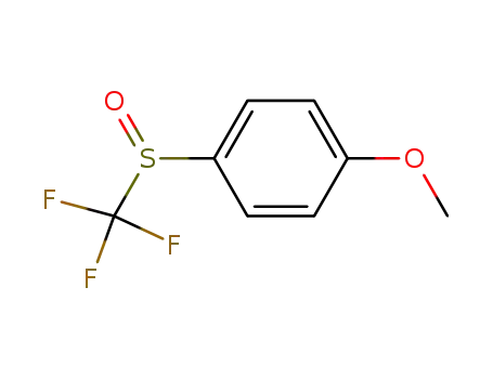 1-methoxy-4-((trifluoromethyl)sulfinyl)benzene
