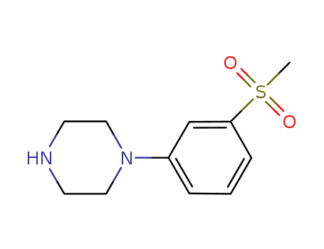 Piperazine, 1-[3-(methylsulfonyl)phenyl]-