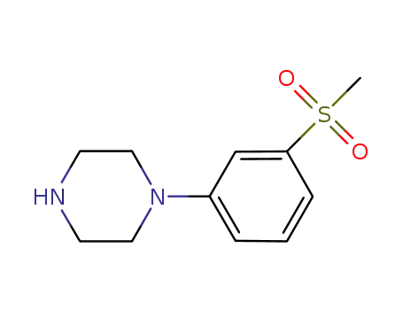 피페라진, 1-[3-(메틸술포닐)페닐]-
