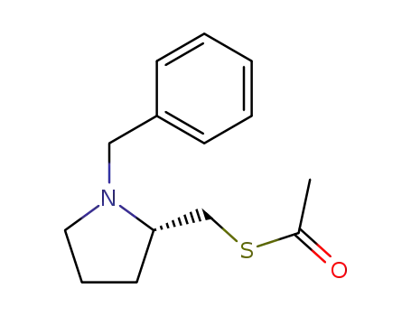 (S)-S-[(1-benzylpyrrolidin-2-yl)methyl] ethanethioate
