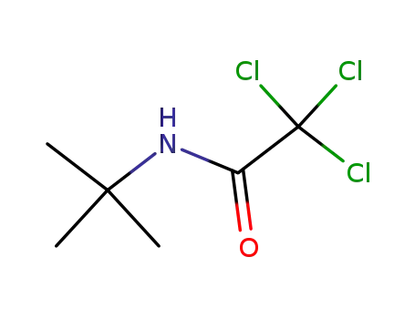 Molecular Structure of 15679-00-2 (N-tert-butyl-2,2,2-trichloroacetamide)