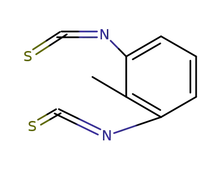 Molecular Structure of 25642-63-1 (2 6-TOLYLENE DIISOTHIOCYANATE  97)