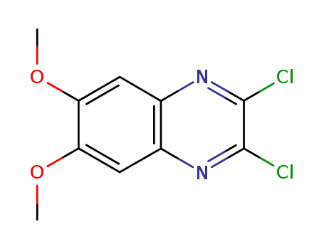 Molecular Structure of 1790-91-6 (2,3-DICHLORO-6,7-DIMETHOXYQUINOXALINE)