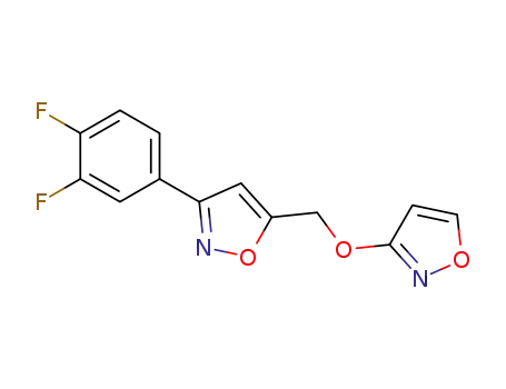 Isoxazole, 3-(3,4-difluorophenyl)-5-[(3-isoxazolyloxy)methyl]-