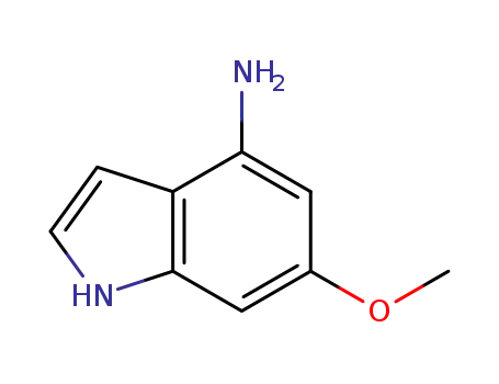 Molecular Structure of 282547-67-5 (4-AMINO-6-METHOXYINDOLE)