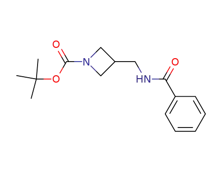3-(benzoylamino-methyl)-azetidine-1-carboxylic acid <i>tert</i>-butyl ester