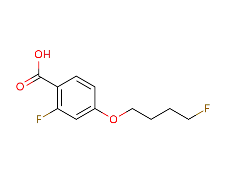 2-fluoro-4-(4-fluorobutoxy)benzoic acid