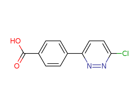 4-(6-Chloropyridazin-3-yl)benzoic acid