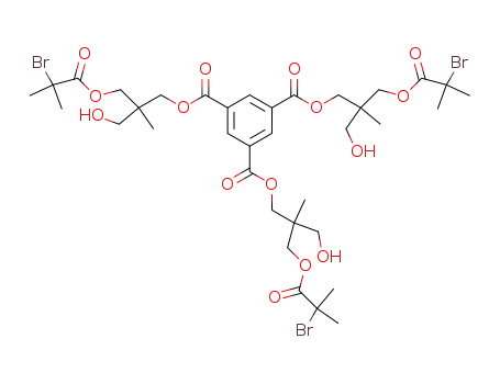 benzene-1,3,5-tricarboxylic acid 1,3,5-tris(3-(2-bromoisobutyrate)-2-hydroxymethyl-2-methylpropyl) ester