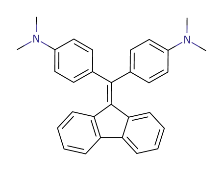 9-(4,4'-bis-dimethylamino-benzhydrylidene)-fluorene