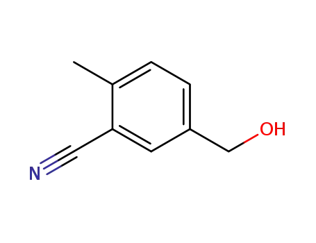 Molecular Structure of 315188-34-2 (3-cyano-4-methylbenzylalcohol)