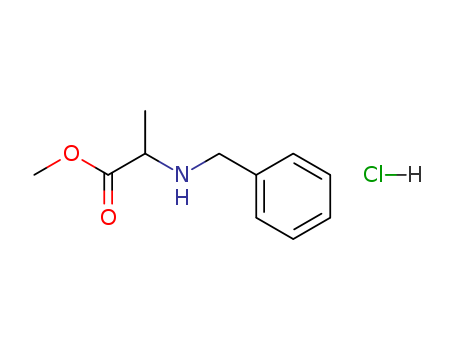 Alanine,N-(phenylmethyl)-, methyl ester, hydrochloride (1:1) cas  16975-44-3
