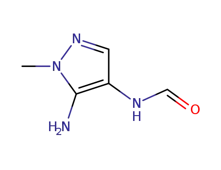 Formamide,N-(5-amino-1-methyl-1H-pyrazol-4-yl)-(9CI)