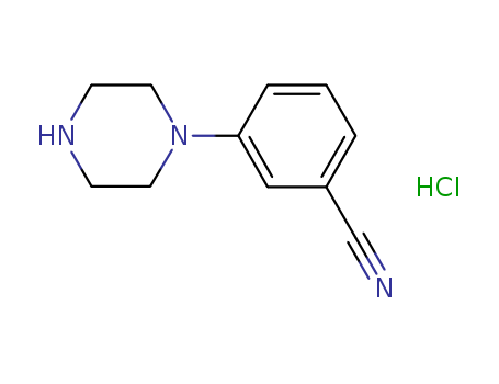Benzonitrile, 3-(1-piperazinyl)-, monohydrochloride