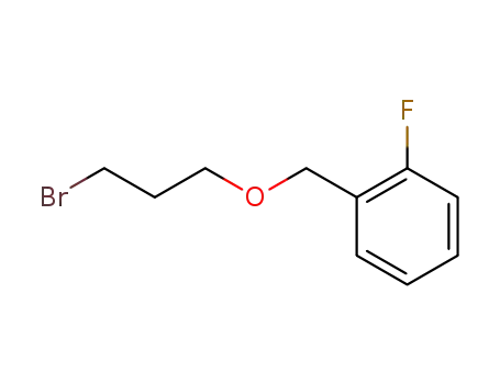 Molecular Structure of 773092-63-0 (Benzene, 1-[(3-bromopropoxy)methyl]-2-fluoro-)