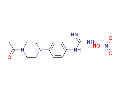 N-[4-(4-acetyl-piperazin-1-yl)-phenyl]-guanidine nitrate