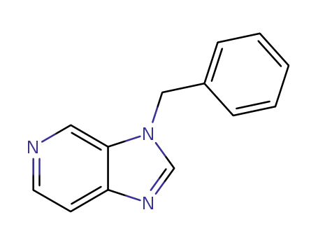 Molecular Structure of 75115-26-3 (3-benzyl-1H-imidazo<4,5-c>pyridine)