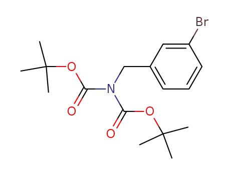 tert-butyl N-[(3-bromophenyl)methyl]-N-[(tert-butoxy)carbonyl]carbamate