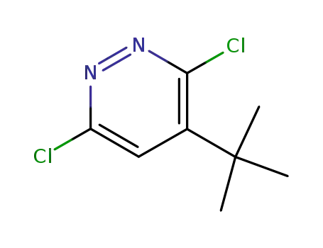 Molecular Structure of 22808-29-3 (4-TERT-BUTYL-3,6-DICHLOROPYRIDAZINE)